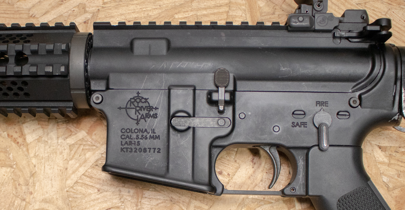 ROCK RIVER ARMS LAR-15 5.56mm Police Trade-In Rifle with Telescoping Stock (Magazine Not Include